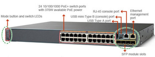 CISCO WS-C2960X-24PS-L 3